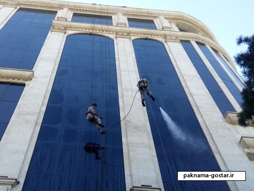 مراحل شستشوی نمای ساختمان در تهران