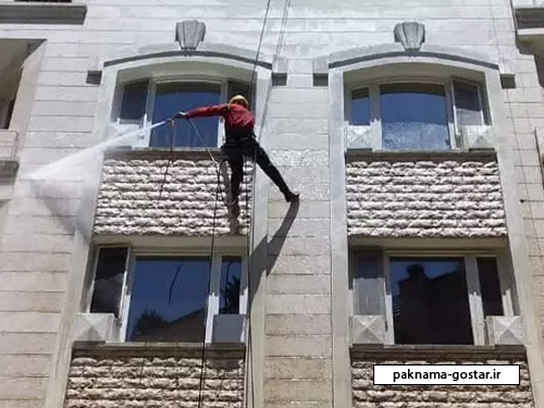 شستشوی نما با راپل