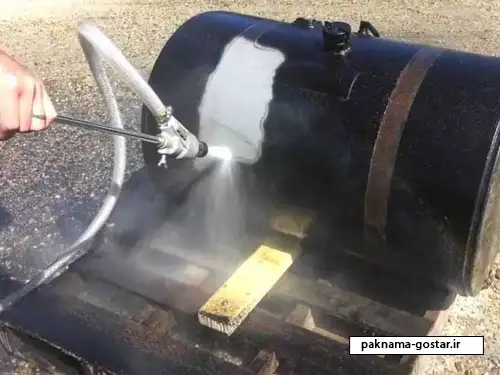 شستشوی نما با سندبلاست
