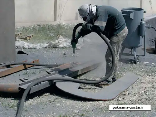 شستشوی نما با سندبلاست