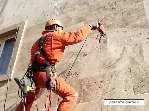 دسترسی به سرامیک نما جهت پیچ و رولپلاک